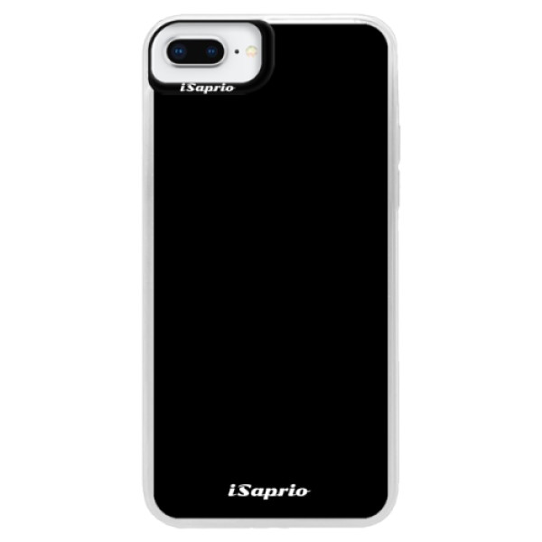 Neonové pouzdro Blue iSaprio - 4Pure - černý - iPhone 8 Plus