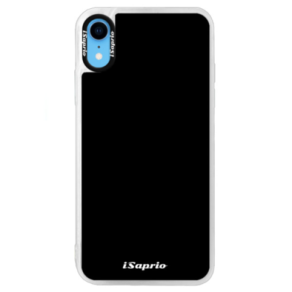 Neonové pouzdro Blue iSaprio - 4Pure - černý - iPhone XR