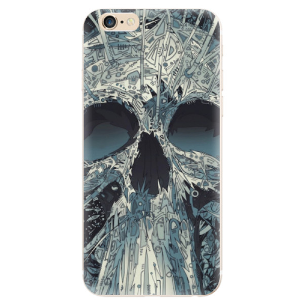 Odolné silikonové pouzdro iSaprio - Abstract Skull - iPhone 6/6S