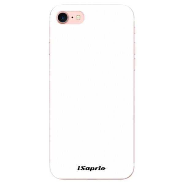 Odolné silikonové pouzdro iSaprio - 4Pure - bílý - iPhone 7