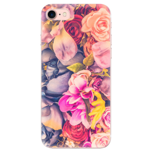 Odolné silikonové pouzdro iSaprio - Beauty Flowers - iPhone 7