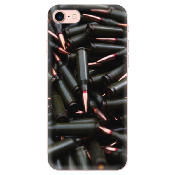 Odolné silikonové pouzdro iSaprio - Black Bullet - iPhone 7
