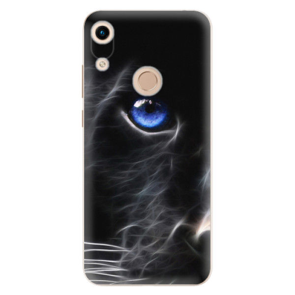 Odolné silikonové pouzdro iSaprio - Black Puma - Huawei Honor 8A