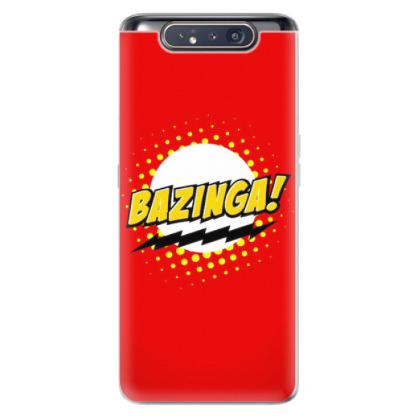 Odolné silikonové pouzdro iSaprio - Bazinga 01 - Samsung Galaxy A80