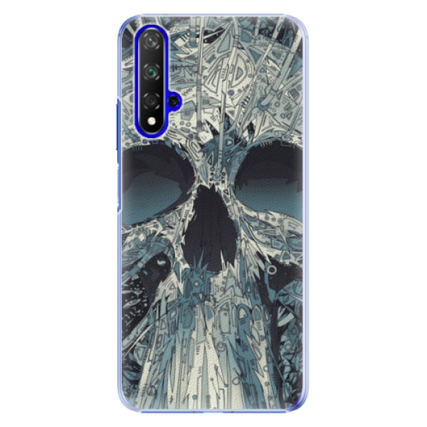 Plastové pouzdro iSaprio - Abstract Skull - Huawei Honor 20