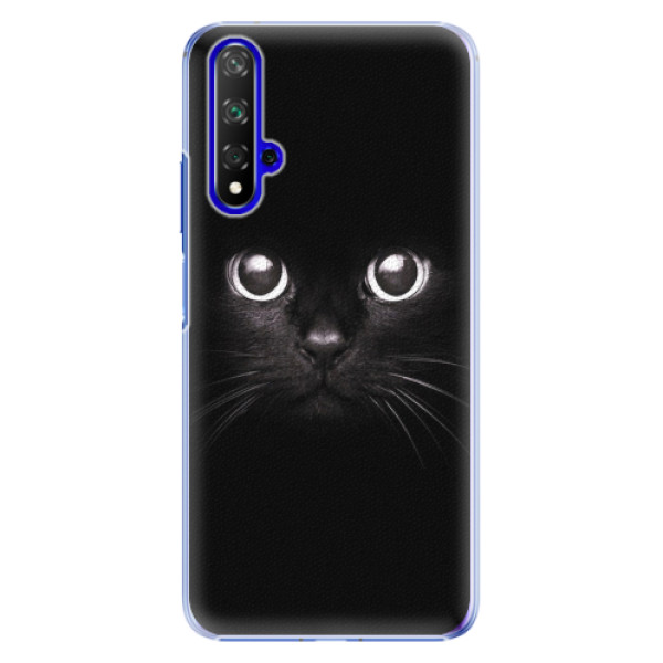 Plastové pouzdro iSaprio - Black Cat - Huawei Honor 20