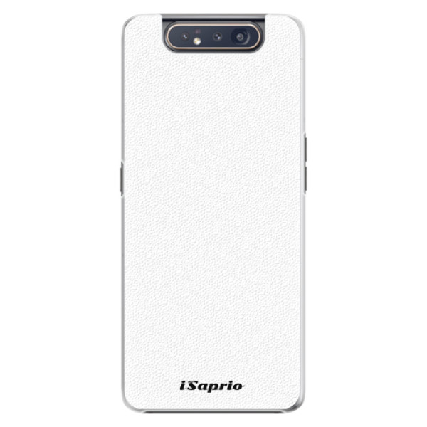Plastové pouzdro iSaprio - 4Pure - bílý - Samsung Galaxy A80