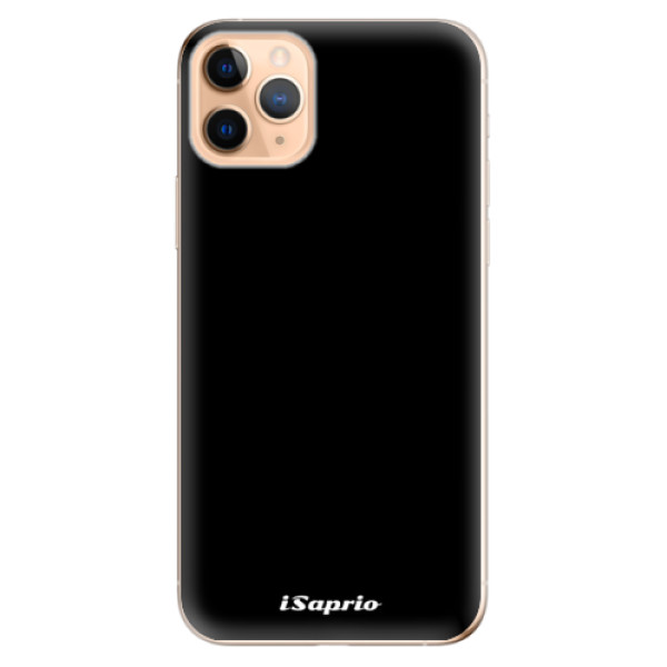 Odolné silikonové pouzdro iSaprio - 4Pure - černý - iPhone 11 Pro Max