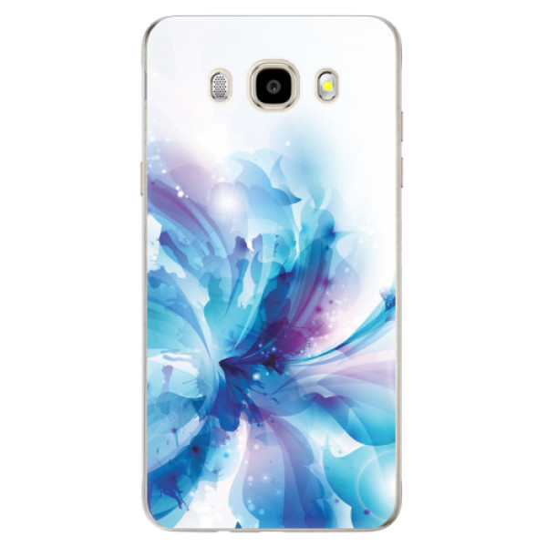 Odolné silikonové pouzdro iSaprio - Abstract Flower - Samsung Galaxy J5 2016