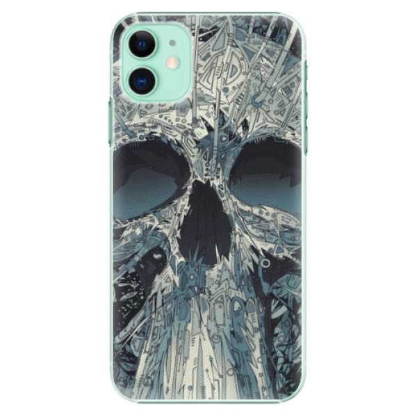 Plastové pouzdro iSaprio - Abstract Skull - iPhone 11