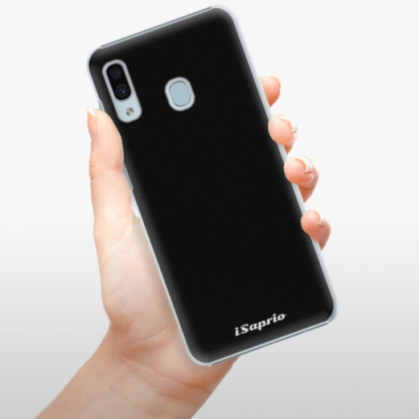 Plastové pouzdro iSaprio - 4Pure - černý - Samsung Galaxy A20