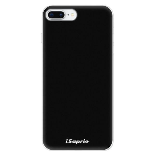 Odolné silikonové pouzdro iSaprio - 4Pure - černý - iPhone 8 Plus