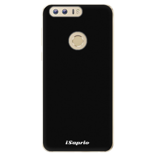 Odolné silikonové pouzdro iSaprio - 4Pure - černý - Huawei Honor 8