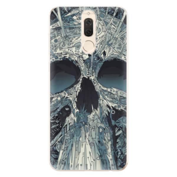 Odolné silikonové pouzdro iSaprio - Abstract Skull - Huawei Mate 10 Lite