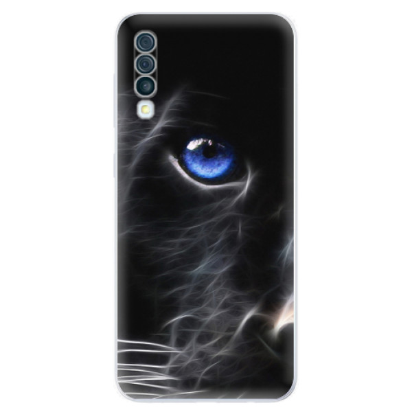 Odolné silikonové pouzdro iSaprio - Black Puma - Samsung Galaxy A50