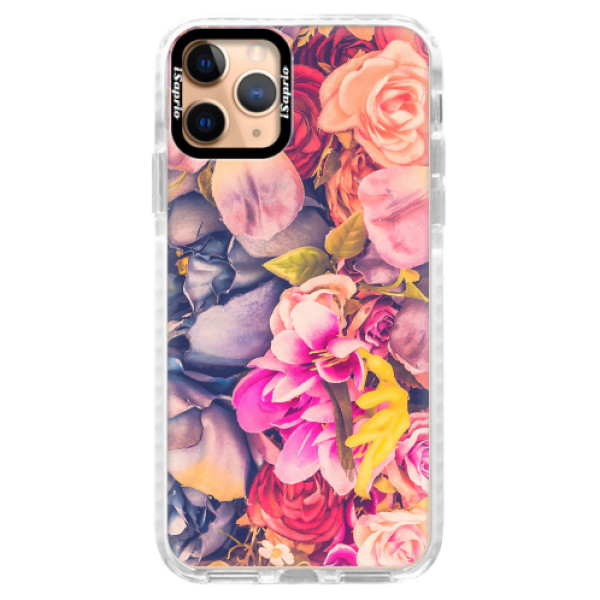 Silikonové pouzdro Bumper iSaprio - Beauty Flowers - iPhone 11 Pro