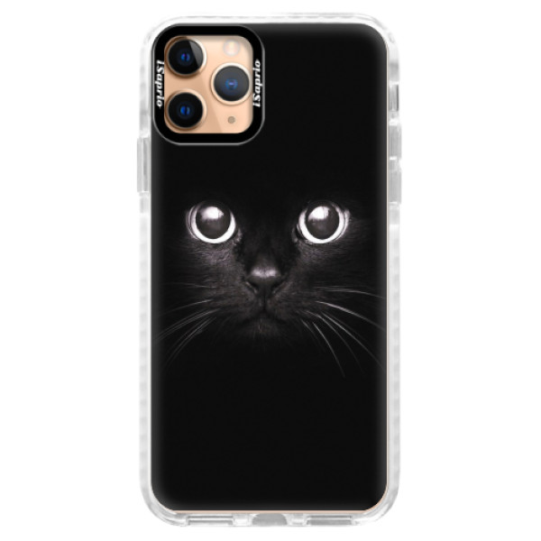 Silikonové pouzdro Bumper iSaprio - Black Cat - iPhone 11 Pro