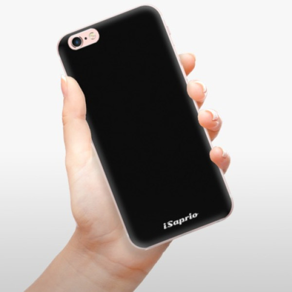 Odolné silikonové pouzdro iSaprio - 4Pure - černý - iPhone 6 Plus/6S Plus