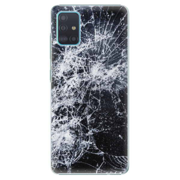 Plastové pouzdro iSaprio - Cracked - Samsung Galaxy A51