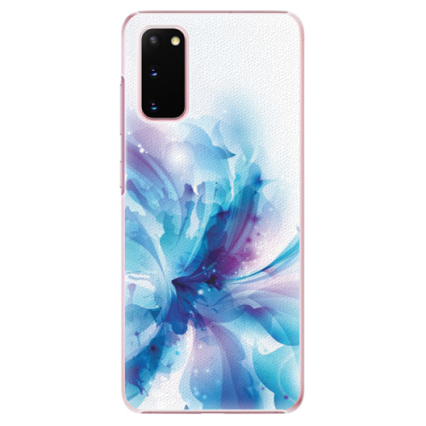 Plastové pouzdro iSaprio - Abstract Flower - Samsung Galaxy S20