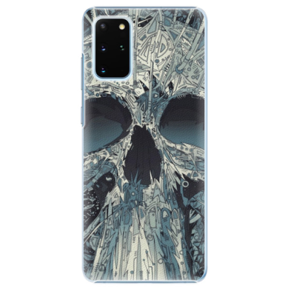 Plastové pouzdro iSaprio - Abstract Skull - Samsung Galaxy S20+