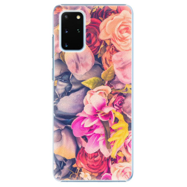 Plastové pouzdro iSaprio - Beauty Flowers - Samsung Galaxy S20+