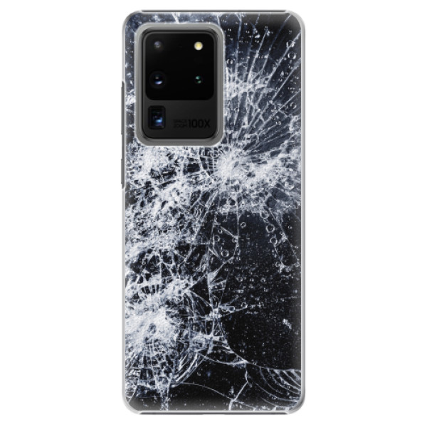 Plastové pouzdro iSaprio - Cracked - Samsung Galaxy S20 Ultra