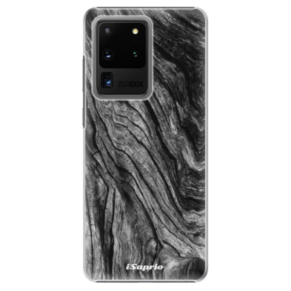 Plastové pouzdro iSaprio - Burned Wood - Samsung Galaxy S20 Ultra