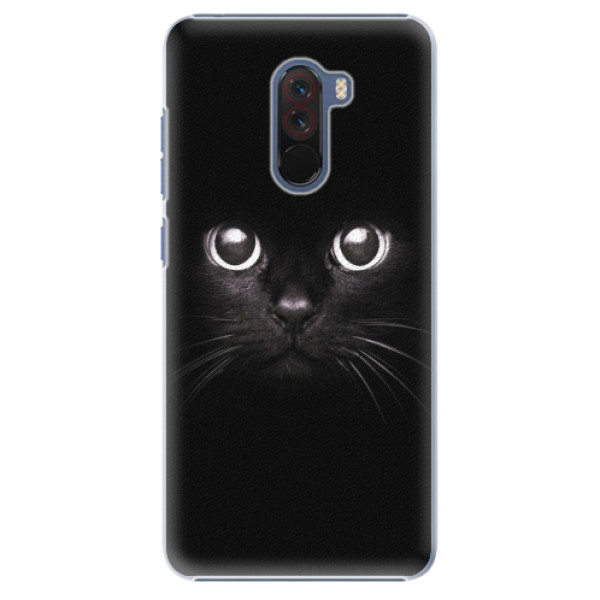 Plastové pouzdro iSaprio - Black Cat - Xiaomi Pocophone F1