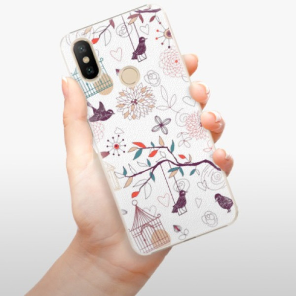 Plastové pouzdro iSaprio - Birds - Xiaomi Mi A2