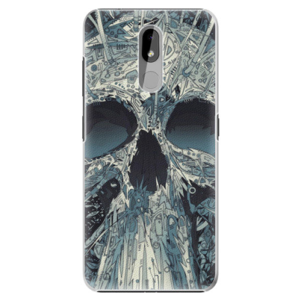 Plastové pouzdro iSaprio - Abstract Skull - Nokia 3.2