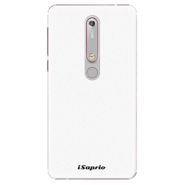 Plastové pouzdro iSaprio - 4Pure - bílý - Nokia 6.1