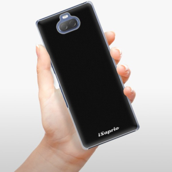 Plastové pouzdro iSaprio - 4Pure - černý - Sony Xperia 10