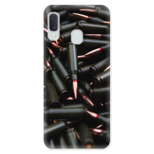Odolné silikonové pouzdro iSaprio - Black Bullet - Samsung Galaxy A20e