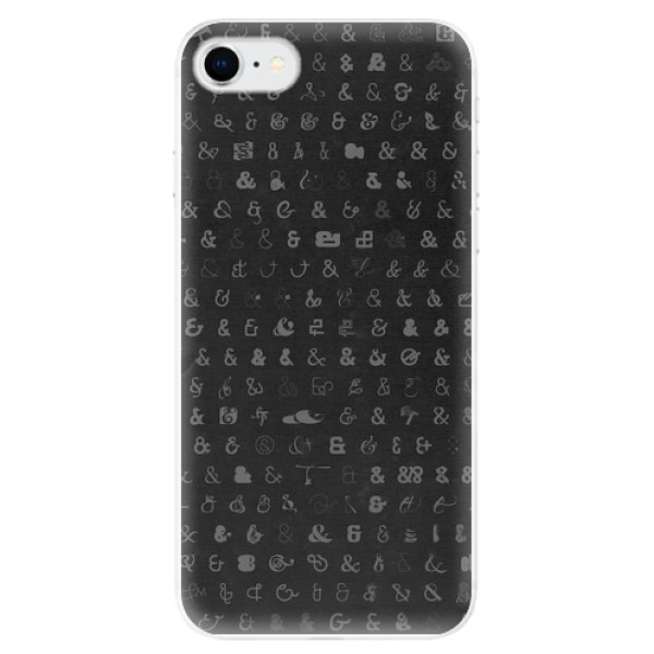 Odolné silikonové pouzdro iSaprio - Ampersand 01 - iPhone SE 2020