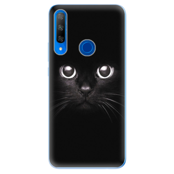 Odolné silikonové pouzdro iSaprio - Black Cat - Huawei Honor 9X