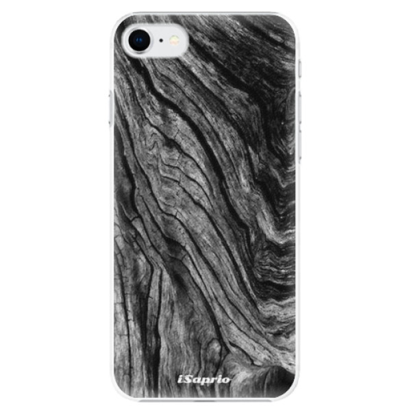 Plastové pouzdro iSaprio - Burned Wood - iPhone SE 2020