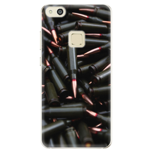 Odolné silikonové pouzdro iSaprio - Black Bullet - Huawei P10 Lite