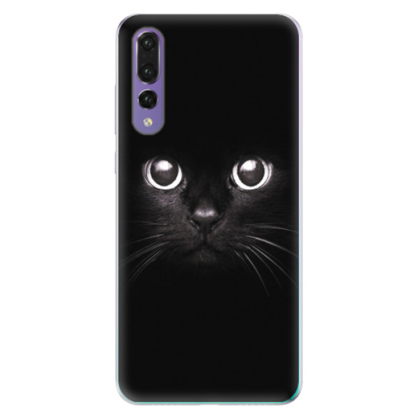 Odolné silikonové pouzdro iSaprio - Black Cat - Huawei P20 Pro