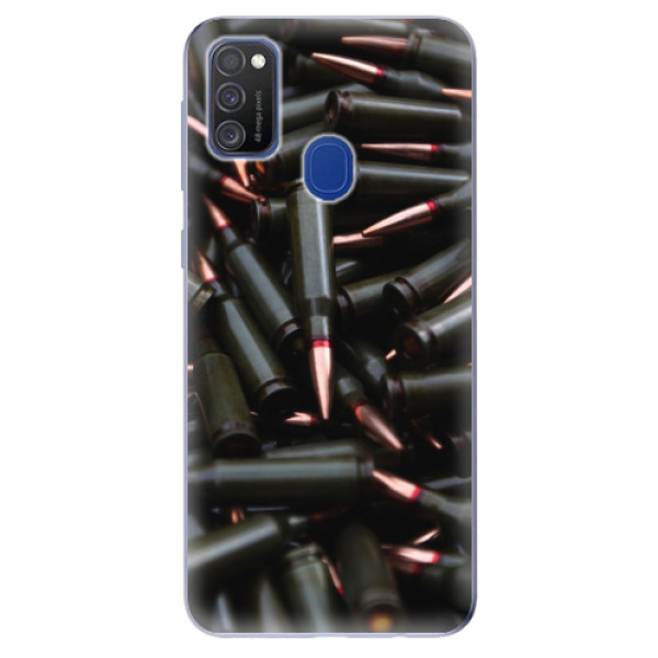 Odolné silikonové pouzdro iSaprio - Black Bullet - Samsung Galaxy M21