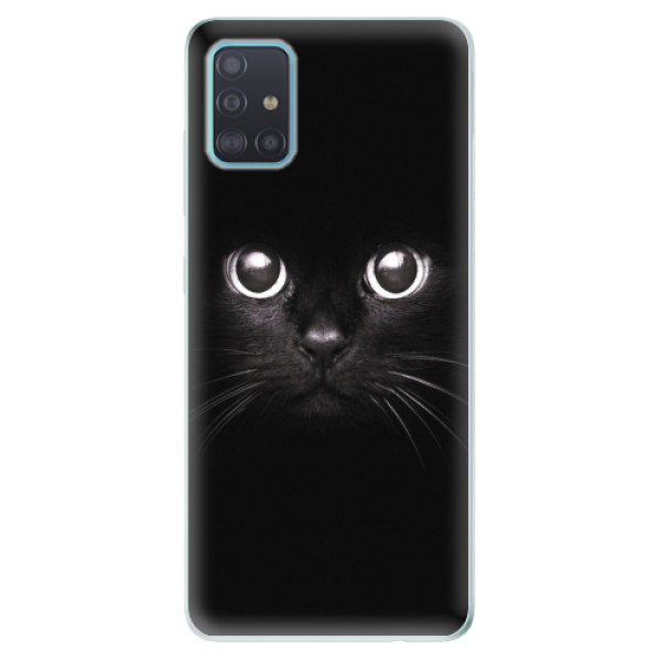 Odolné silikonové pouzdro iSaprio - Black Cat - Samsung Galaxy A51