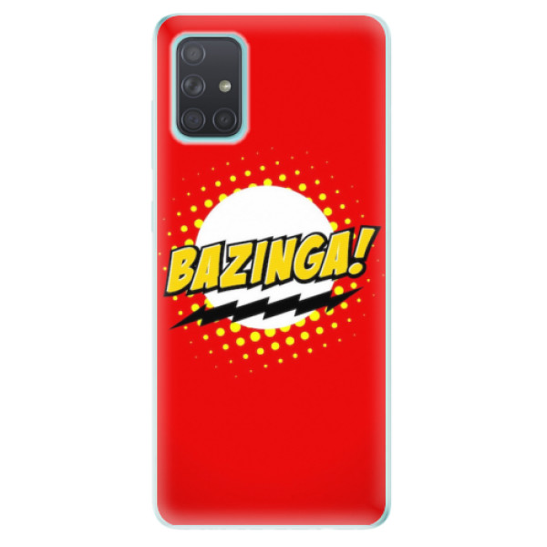 Odolné silikonové pouzdro iSaprio - Bazinga 01 - Samsung Galaxy A71