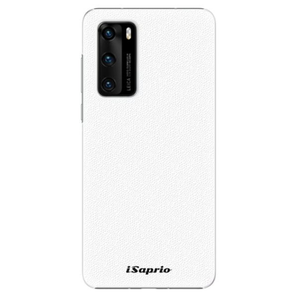 Plastové pouzdro iSaprio - 4Pure - bílý - Huawei P40