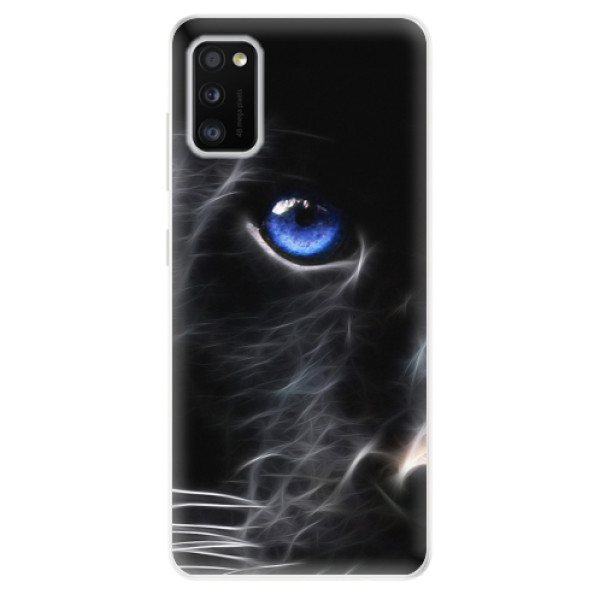 Odolné silikonové pouzdro iSaprio - Black Puma - Samsung Galaxy A41