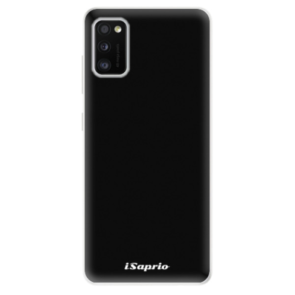 Odolné silikonové pouzdro iSaprio - 4Pure - černý - Samsung Galaxy A41