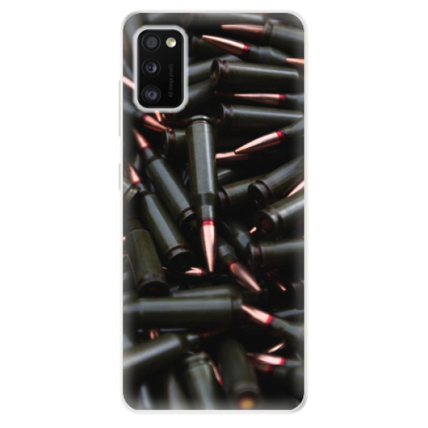 Odolné silikonové pouzdro iSaprio - Black Bullet - Samsung Galaxy A41