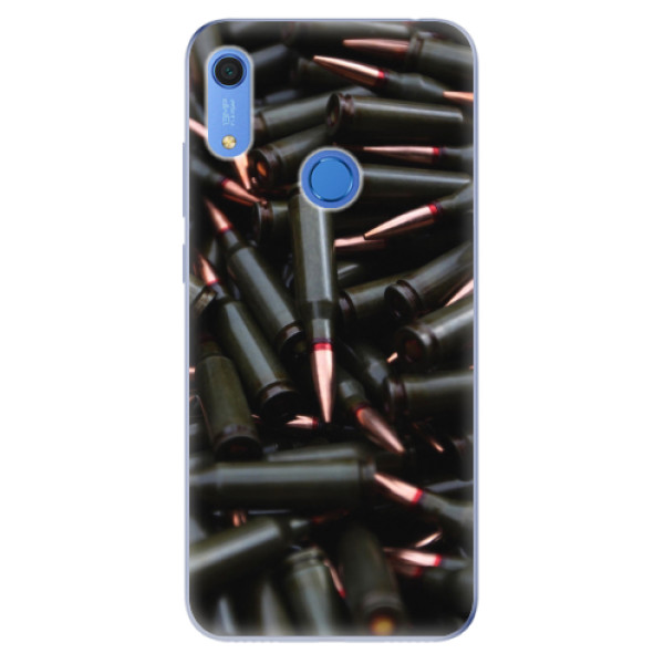Odolné silikonové pouzdro iSaprio - Black Bullet - Huawei Y6s