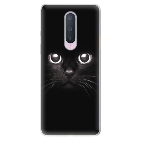 Odolné silikonové pouzdro iSaprio - Black Cat - OnePlus 8