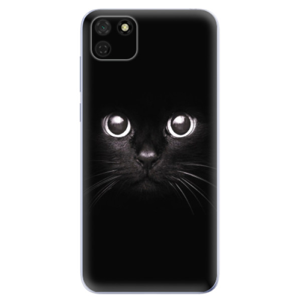 Odolné silikonové pouzdro iSaprio - Black Cat - Huawei Y5p