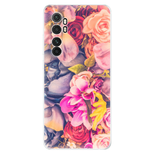 Odolné silikonové pouzdro iSaprio - Beauty Flowers - Xiaomi Mi Note 10 Lite